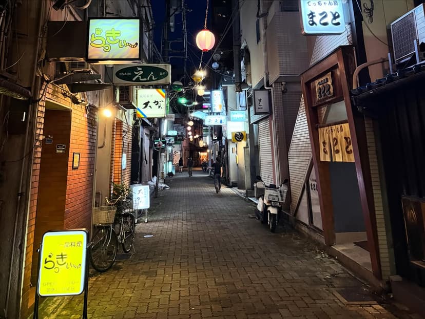 徳島夜の横丁