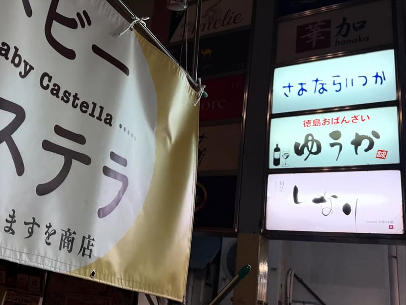 徳島夜の横丁